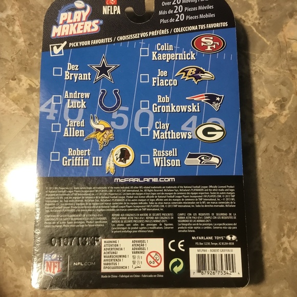 RG 3 Commanders - Redskins- Baylor University NICE! (20 Moveable Parts) - Picture 4 of 4